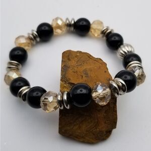 Champagne gothic beaded bracelet 🤩H